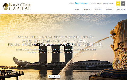 Royal Tree Capital Singapore Pte. Ltd.ͤΥۡڡ˥塼뤵ĺޤ